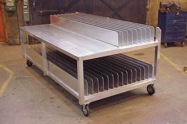 Fabrication and Design - Aluminum Cart