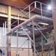 Custom Stainless Steel Sanitary Maintenance Platform