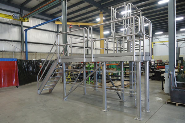 Fabrication and Design - Stainless Steel Platform