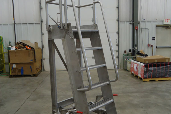 Fabrication and Design - Stainless Steel Stair