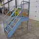 Steel Stairs with Bar Grate Treads